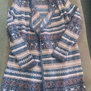 LUCKY BRAND CARDIGAN SWEATER SIZE LARGE